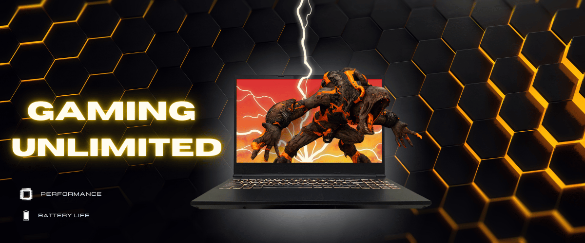 Gaming Laptop Promo Instagram Post (1200 x 500 px)
